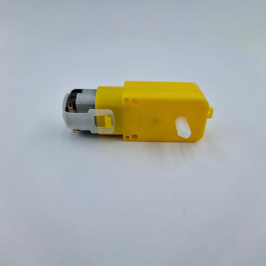 Future-Creator T1-Xplorer: Linke Ansicht des Getriebemotors.