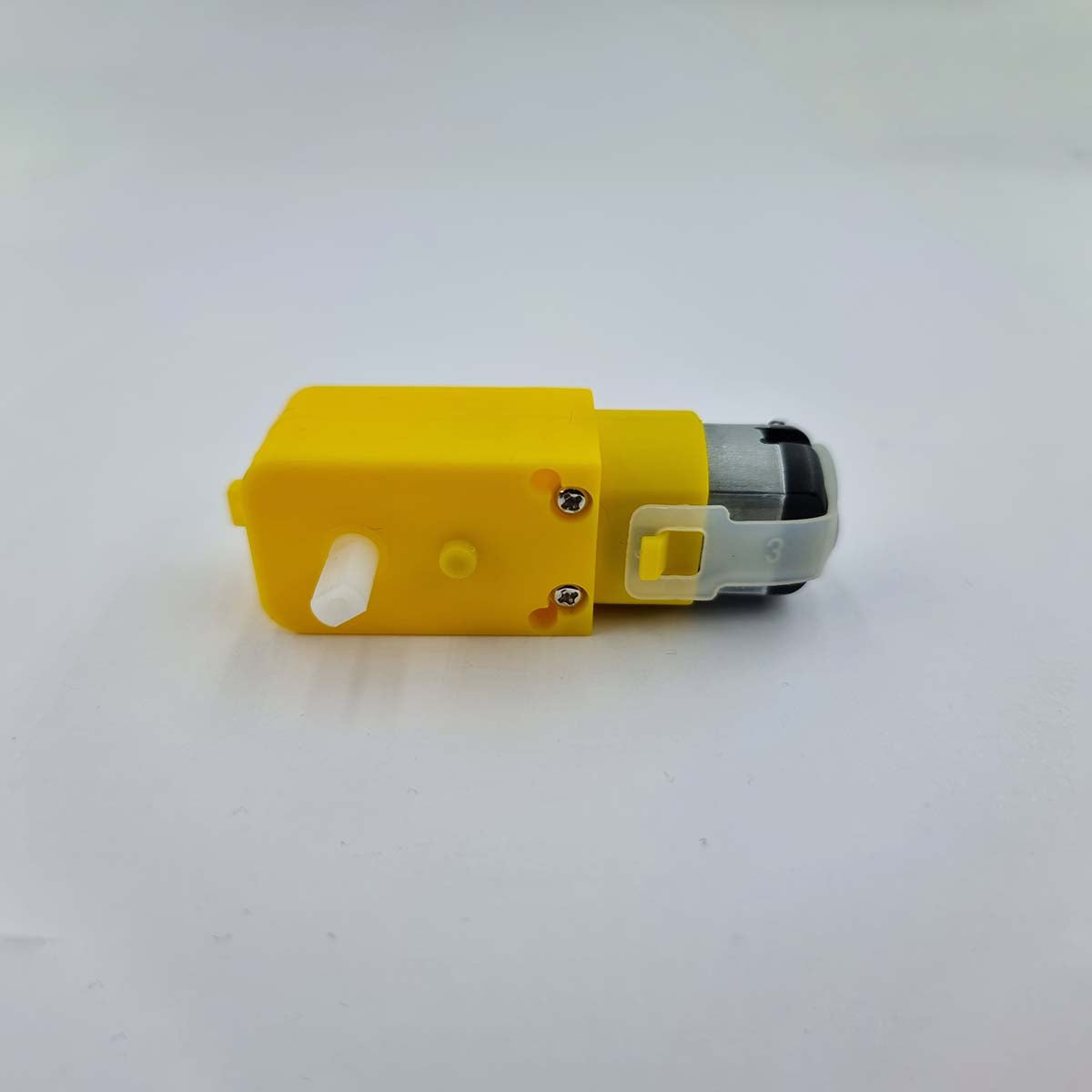 Future-Creator T1-Xplorer: Rechte Ansicht des Getriebemotors für detaillierte Betrachtung